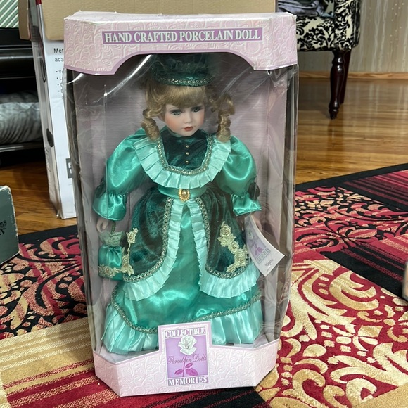 Hand Crafted Porcelain doll - Picture 1 of 4